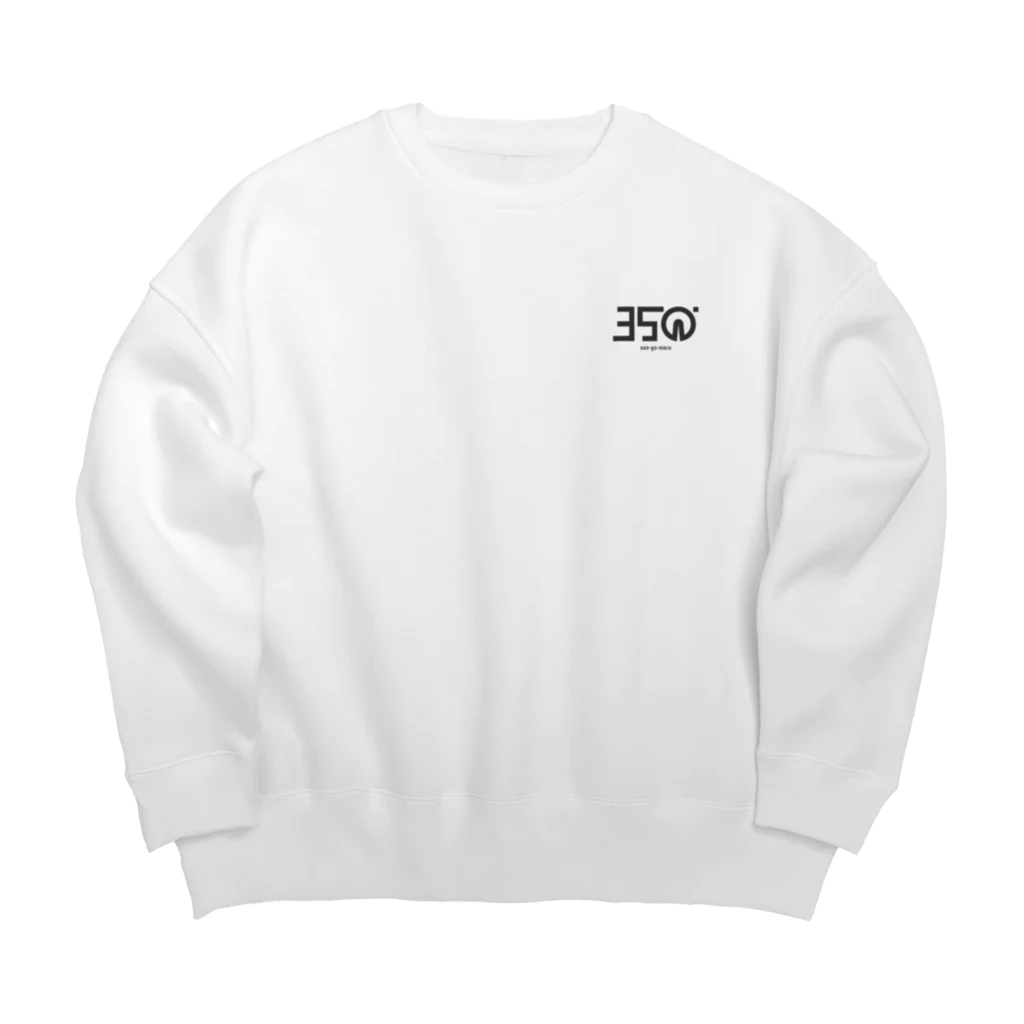 サンゴーマルのブランドロゴさん Big Crew Neck Sweatshirt