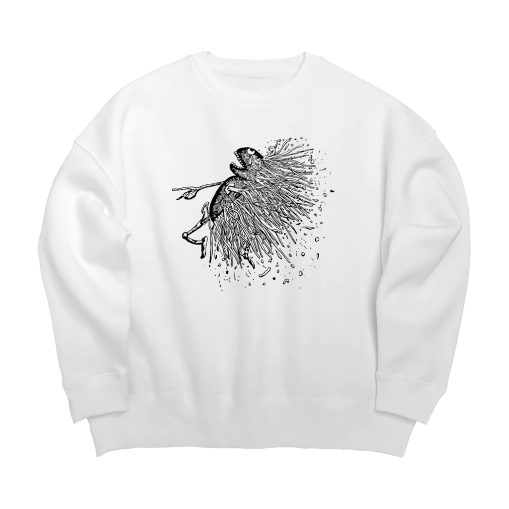 竹山キョんのTEOKURE Big Crew Neck Sweatshirt