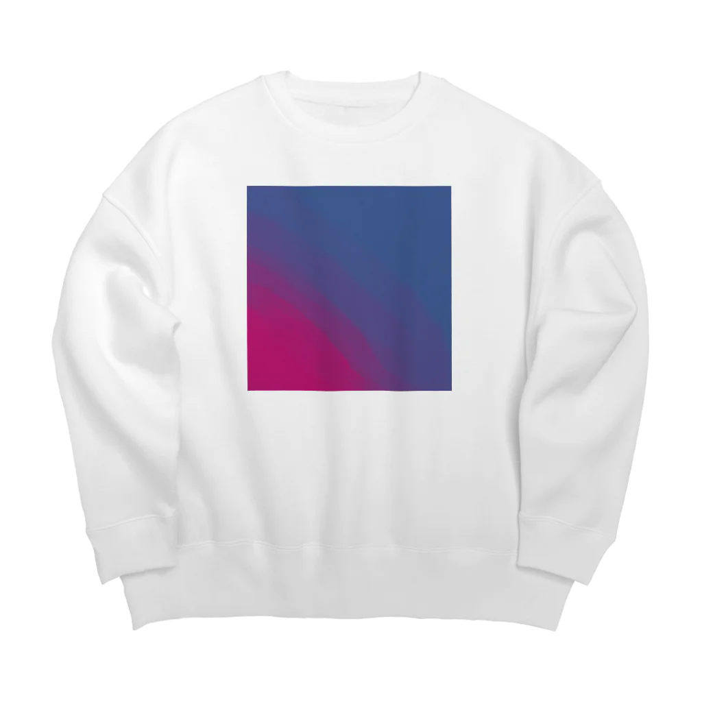 TYC DESIGNのPCスマホ壁紙にありがちな色合い Big Crew Neck Sweatshirt