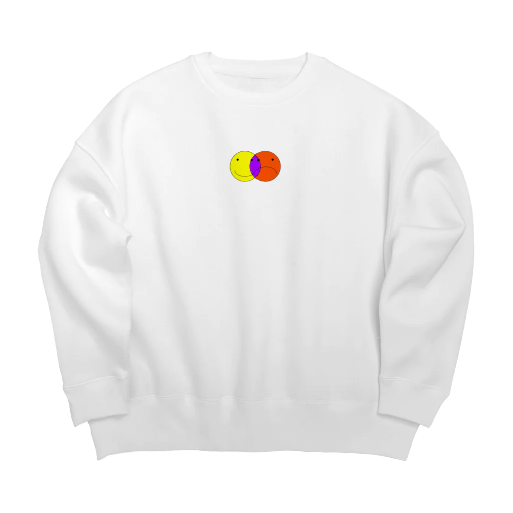 おのニコニコ Big Crew Neck Sweatshirt