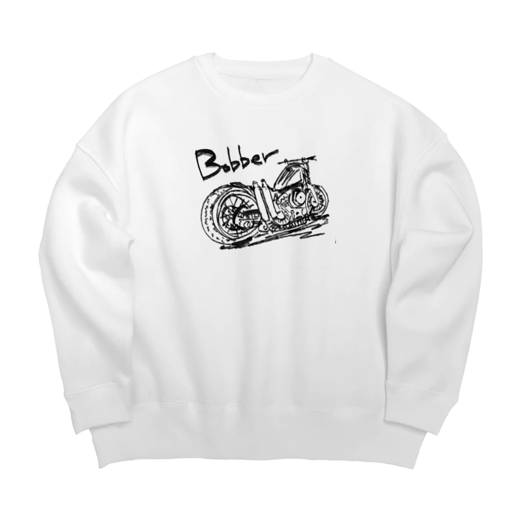 スタジオばんやのBobber  Big Crew Neck Sweatshirt