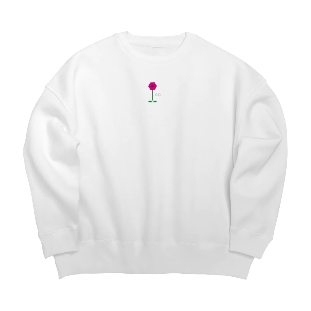 DREAMERの雑貨屋さんのお花🌸 Big Crew Neck Sweatshirt