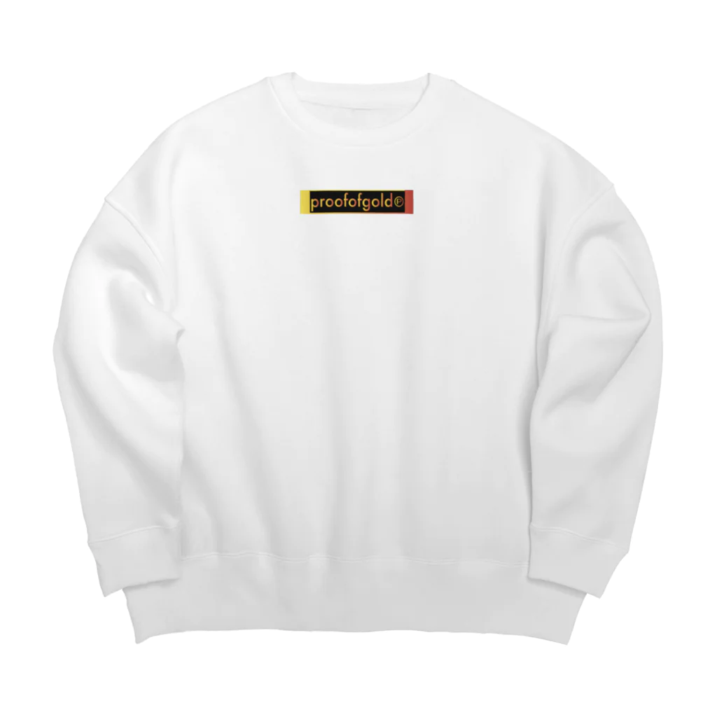 プルーフオブゴールドTOKYOのプルーフオブゴールド柄 Big Crew Neck Sweatshirt