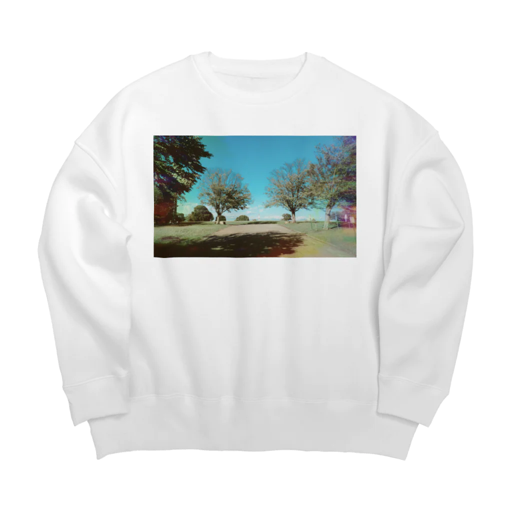 ChanChanLaの鮮やかな道 Big Crew Neck Sweatshirt