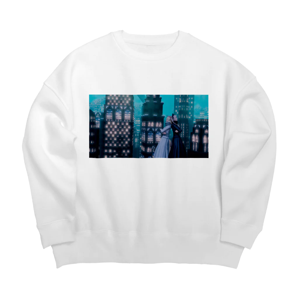 yuipxqのa Big Crew Neck Sweatshirt