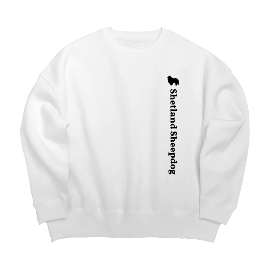 onehappinessのシェルティ Big Crew Neck Sweatshirt