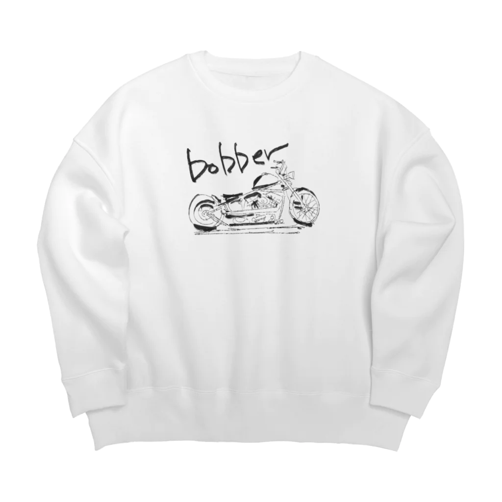 スタジオばんやのボッバー; Big Crew Neck Sweatshirt