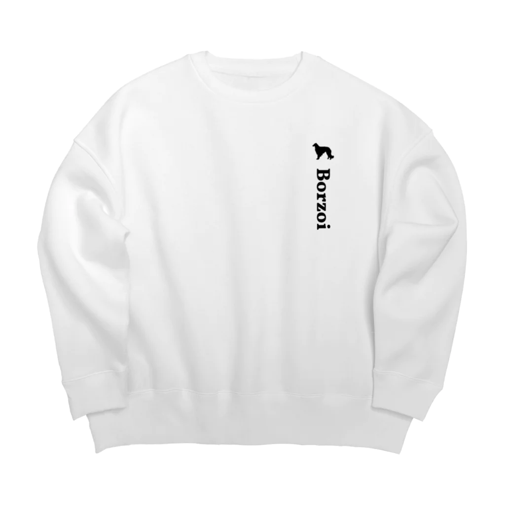 onehappinessのボルゾイ Big Crew Neck Sweatshirt