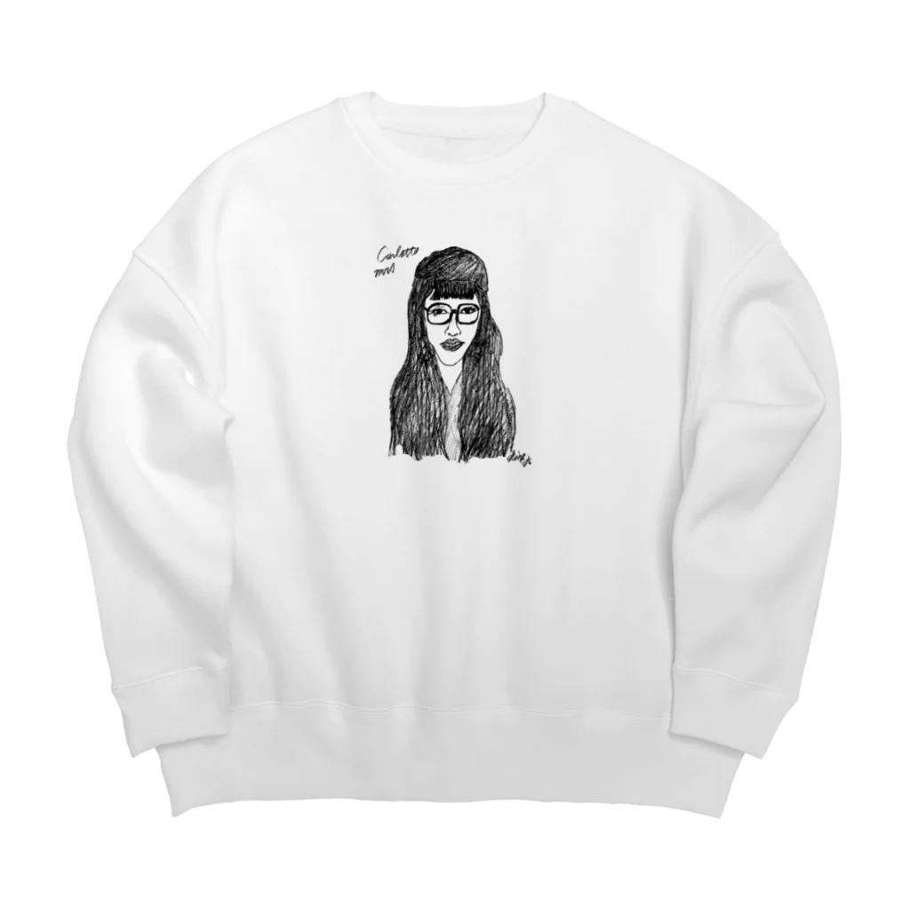 ＊Carlotta＊saki＊のカルロッタなくらし Big Crew Neck Sweatshirt