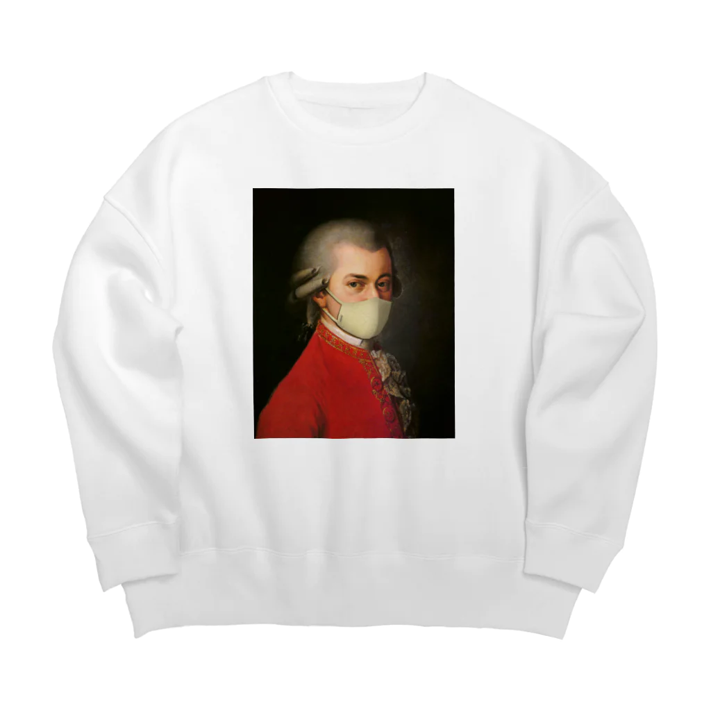 MOTU_Designのマスク　モーツァルト　 Mozart Big Crew Neck Sweatshirt