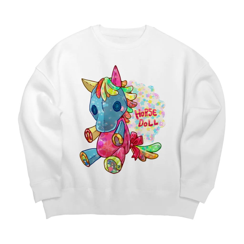 SWのHORSE DOLL Big Crew Neck Sweatshirt