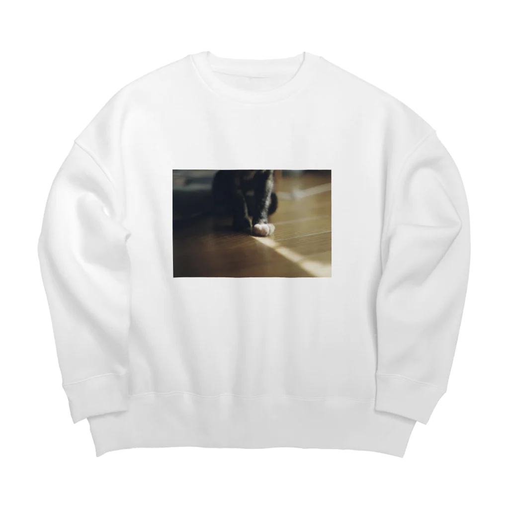 サカナのmofu-annyo Big Crew Neck Sweatshirt