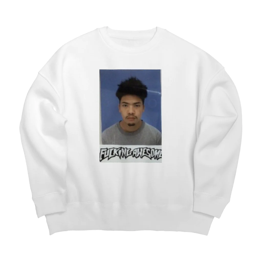 電脳餃子革命の亀井ちゃん Big Crew Neck Sweatshirt