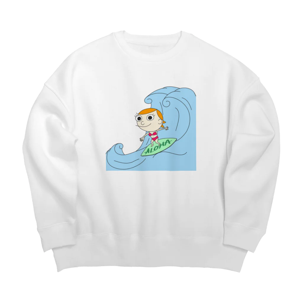 charlolのaloha Charlie Big Crew Neck Sweatshirt