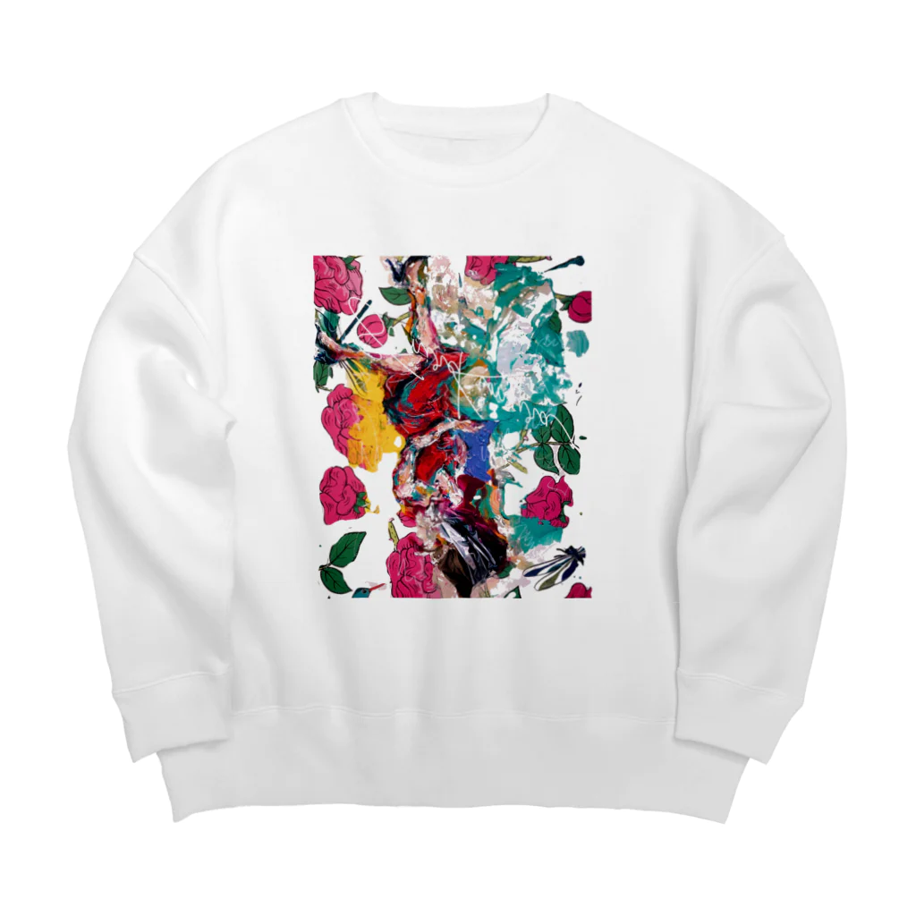 SumireKimuraのノエが好きなんだよね Big Crew Neck Sweatshirt