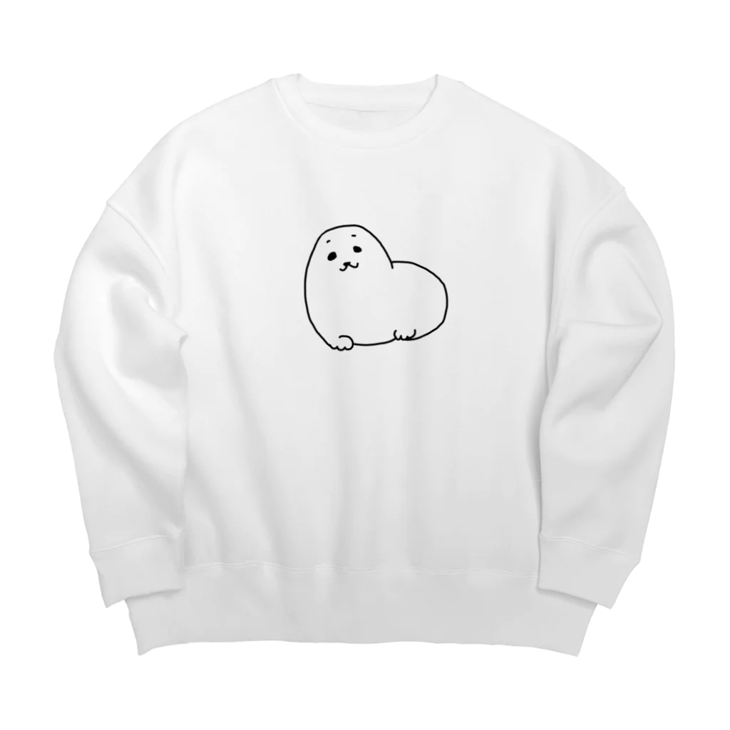 myrmyのあざらしの赤ちゃん👶 Big Crew Neck Sweatshirt