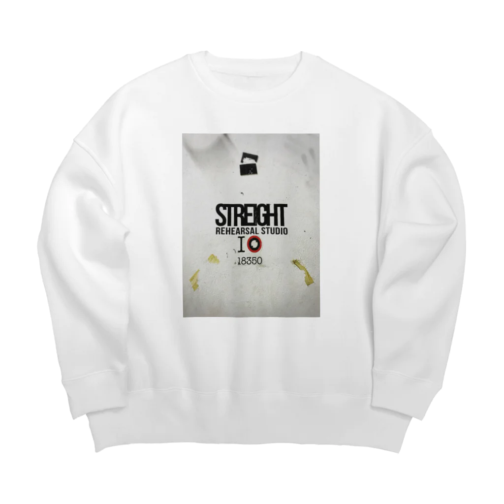 趣味やさんのジャカルタの壁 Big Crew Neck Sweatshirt