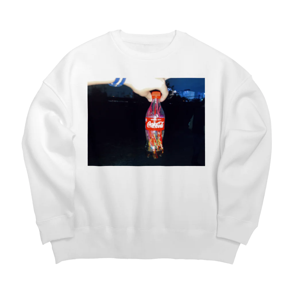 いろはにほへないのいろはにほへない花火はコーラへ Big Crew Neck Sweatshirt