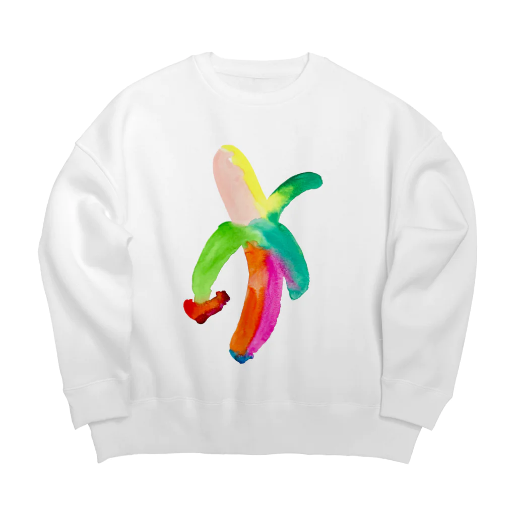 mikoのBANANA Big Crew Neck Sweatshirt