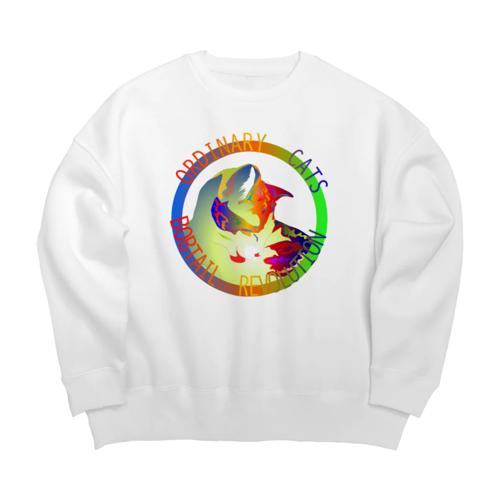 『NG （Niche・Gate）』ニッチゲート-- IN SUZURIのOrdinary Cats02h.t.(夏) Big Crew Neck Sweatshirt