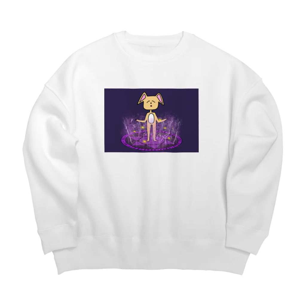 大福護送車の犬召喚 Big Crew Neck Sweatshirt