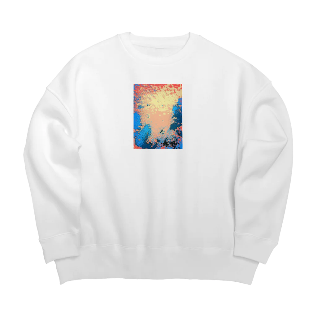 TAMAOのたまおくんです Big Crew Neck Sweatshirt