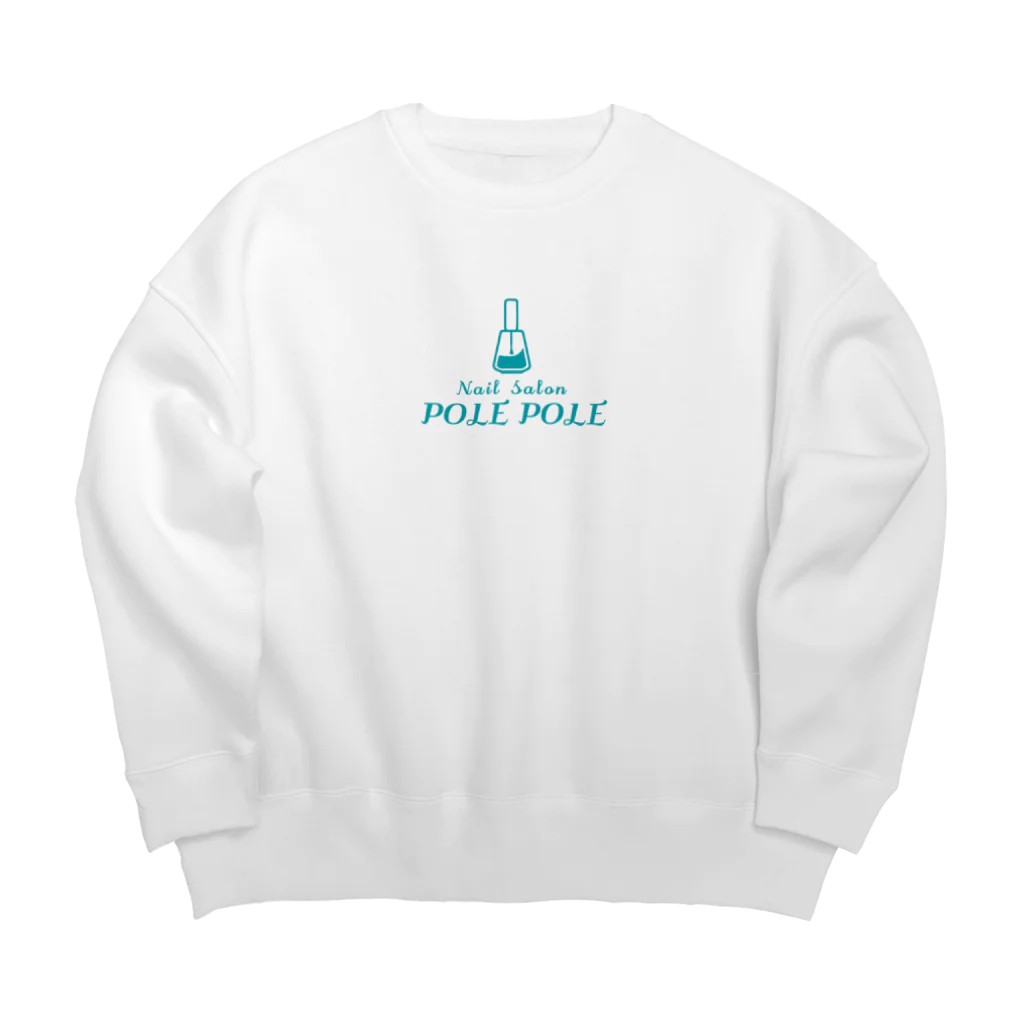 NowHereのPOLE POLE #2 Big Crew Neck Sweatshirt