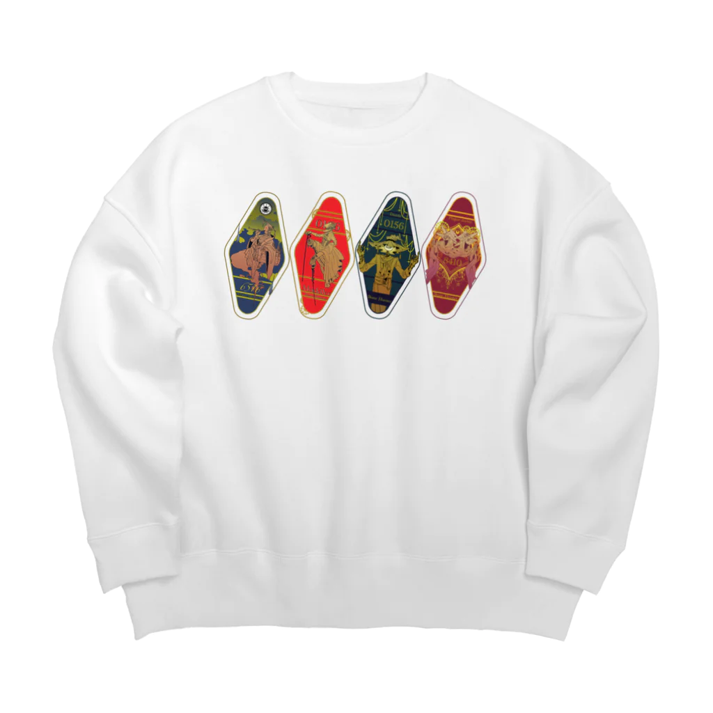 奇妙な倉庫 骨狩工房の４ Big Crew Neck Sweatshirt