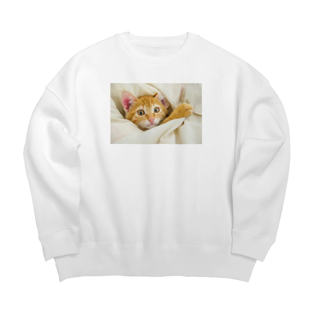 Nekotokumori！のジェームズ Big Crew Neck Sweatshirt