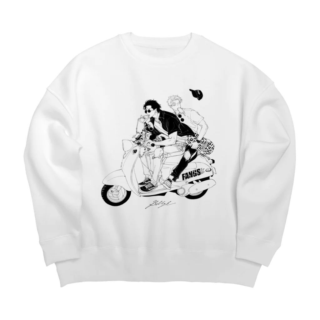 ビリー・バリバリーのSCOOTER Big Crew Neck Sweatshirt