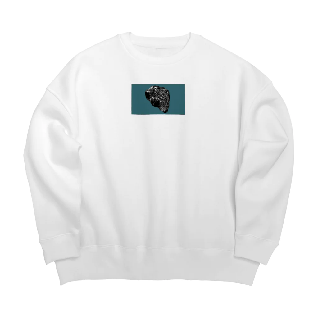 mimosatoの石 Big Crew Neck Sweatshirt