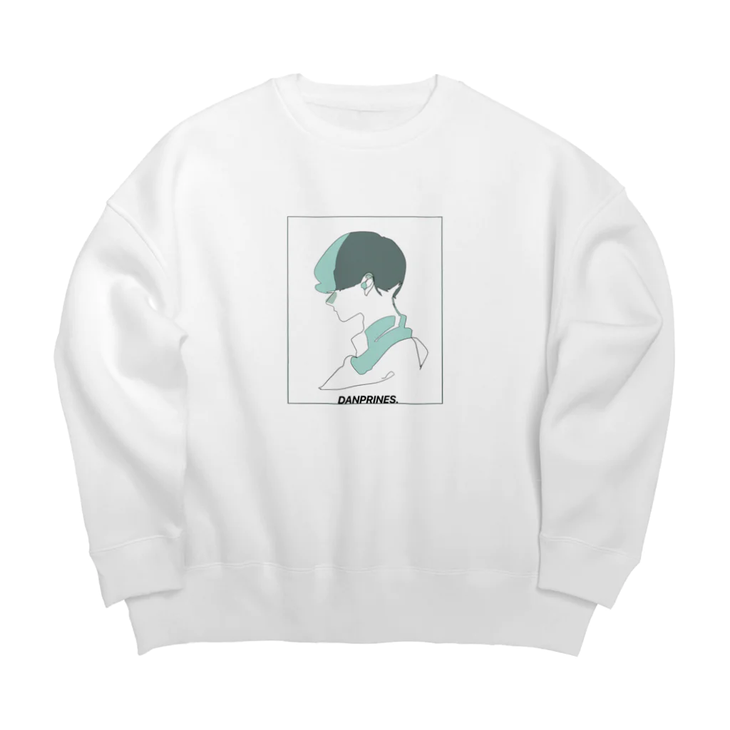 Danprinesのstardust boy Big Crew Neck Sweatshirt