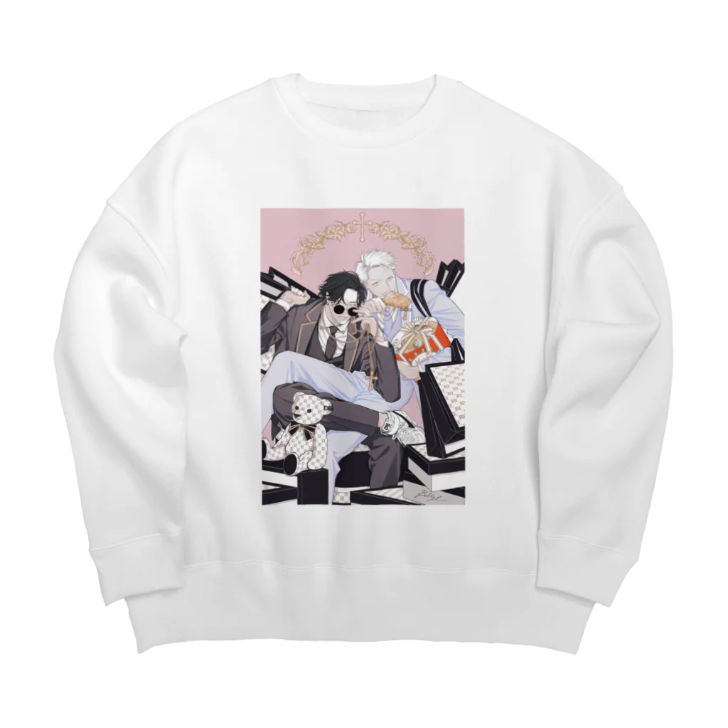 ビリー・バリバリーのSHOPPING：PINK Big Crew Neck Sweatshirt