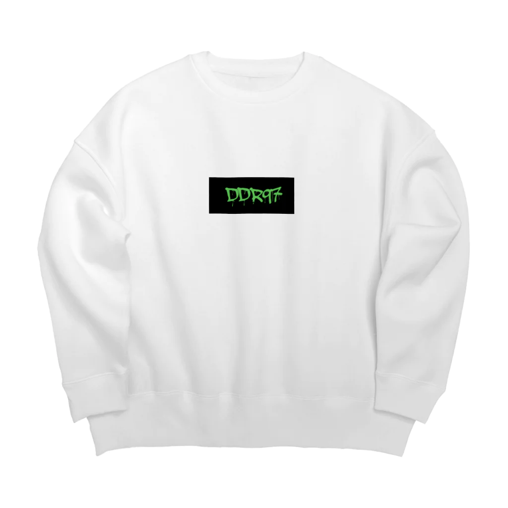 rep szk の百々川 Big Crew Neck Sweatshirt