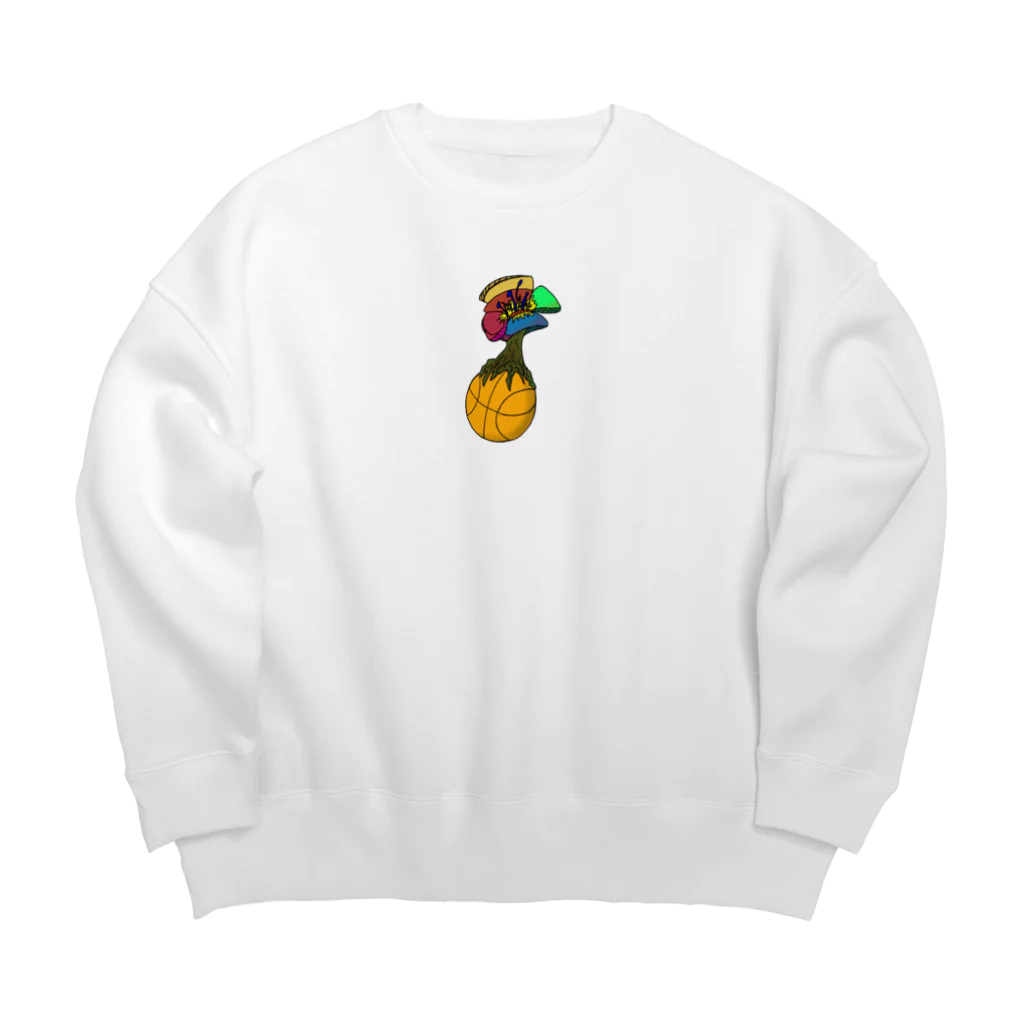 れんこんのbsk Big Crew Neck Sweatshirt