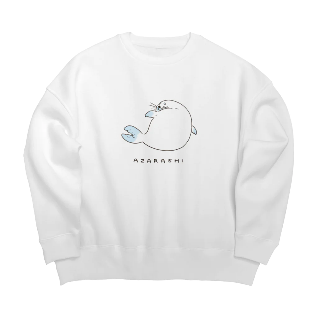 YouStoreの見返りアザラシ Big Crew Neck Sweatshirt