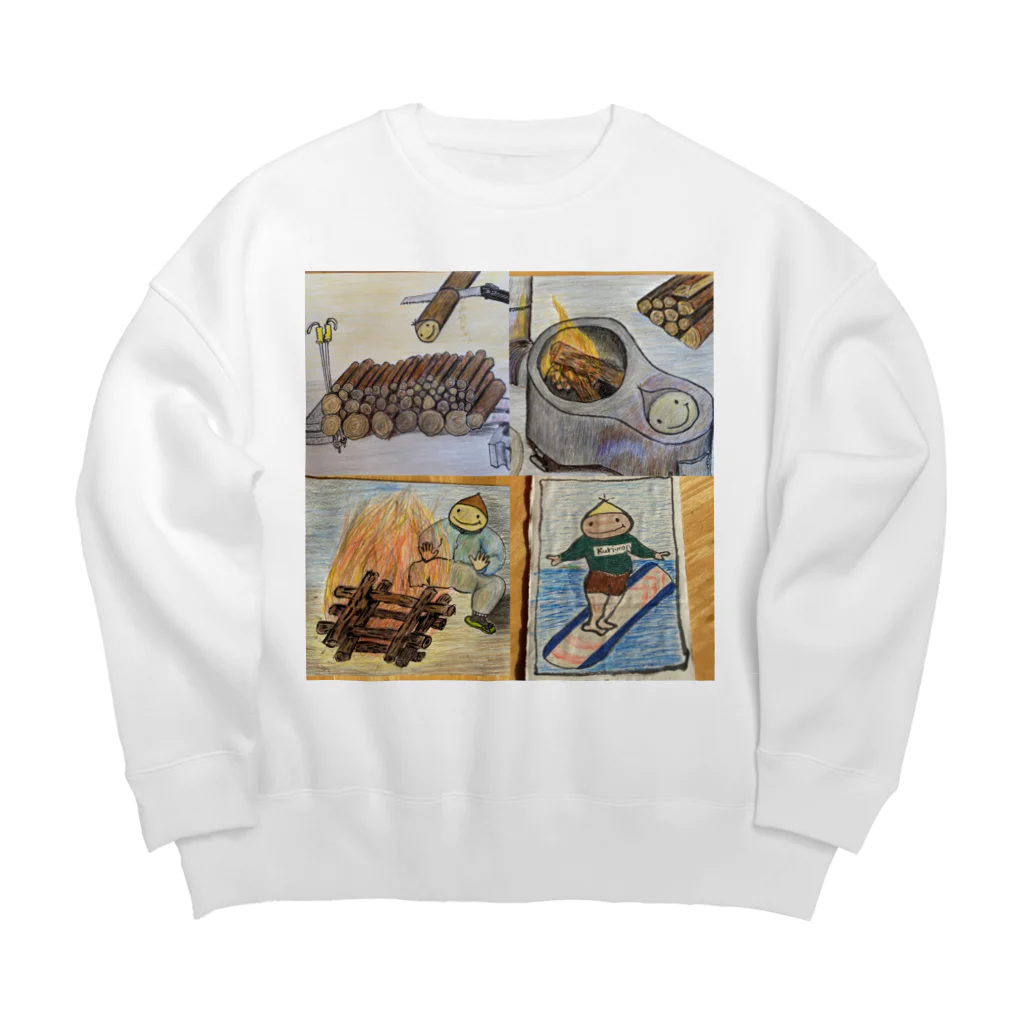 クリーマンショップのいいとこどりクリーマン Big Crew Neck Sweatshirt