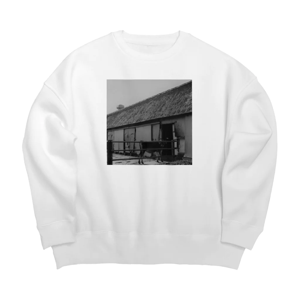 PORTONE, ART, LABORATORY.のThe Calf's Eye Big Crew Neck Sweatshirt