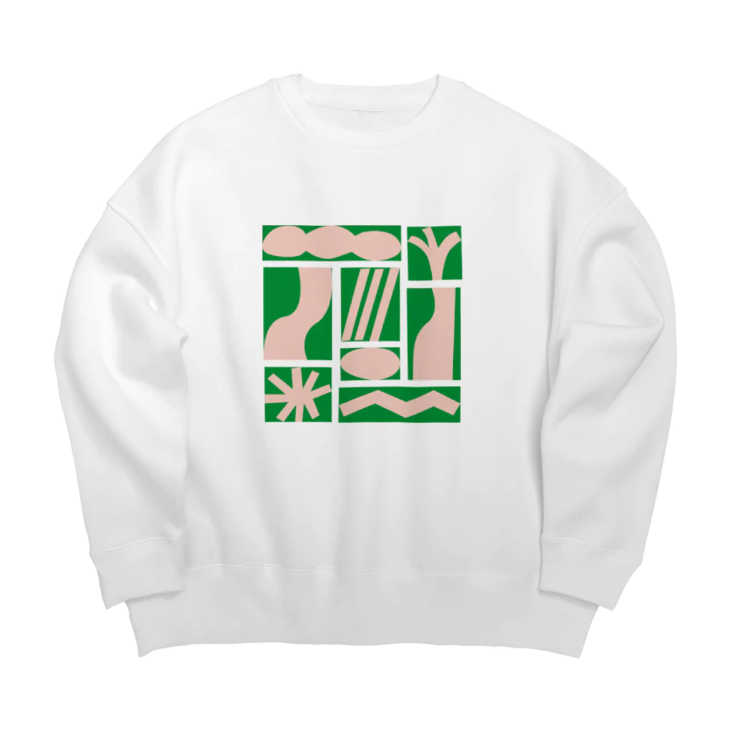 aymgのジャングル Big Crew Neck Sweatshirt