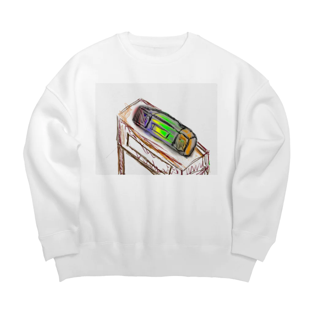 aconaruのラジカセ Big Crew Neck Sweatshirt