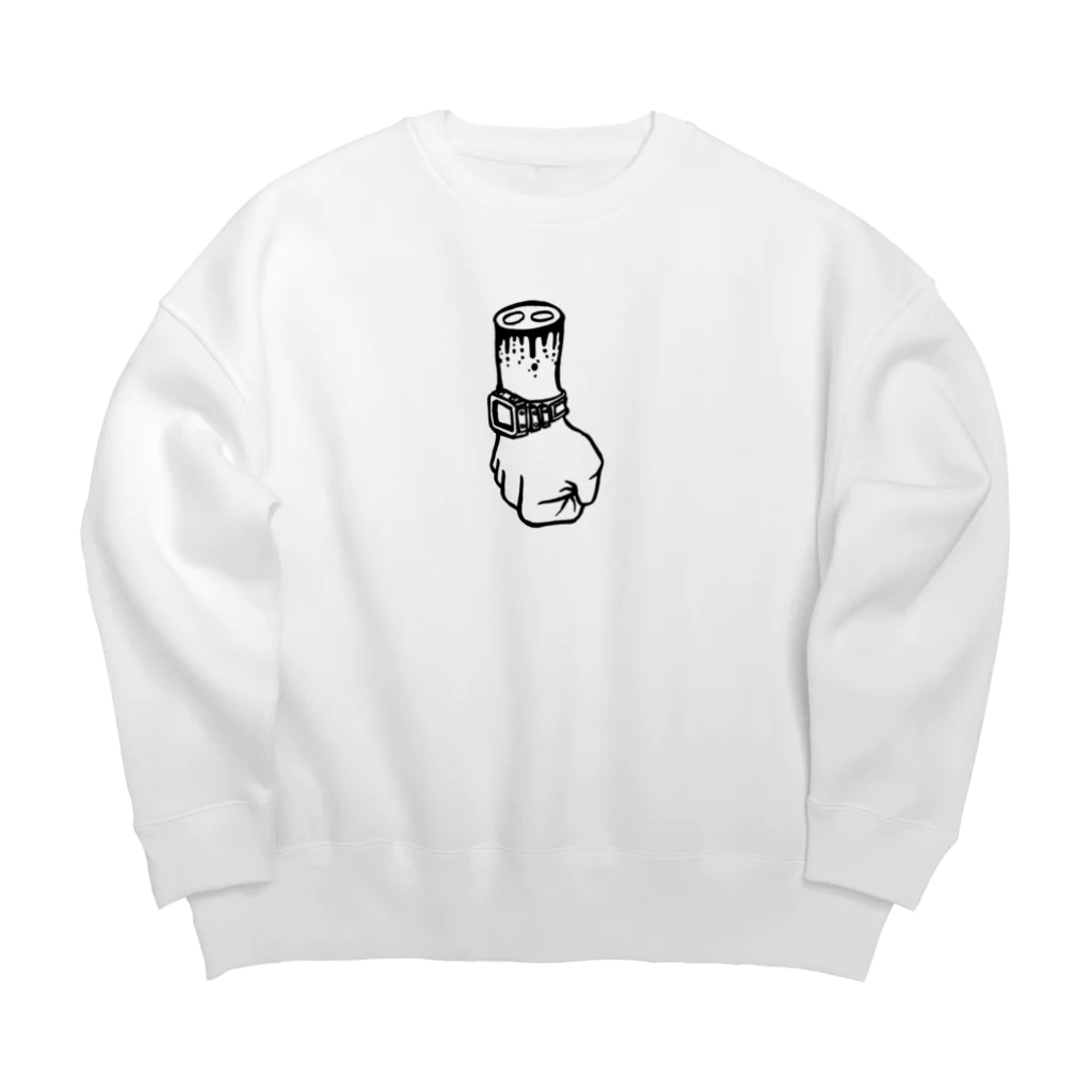 OSN_apexの鉄槌 Big Crew Neck Sweatshirt