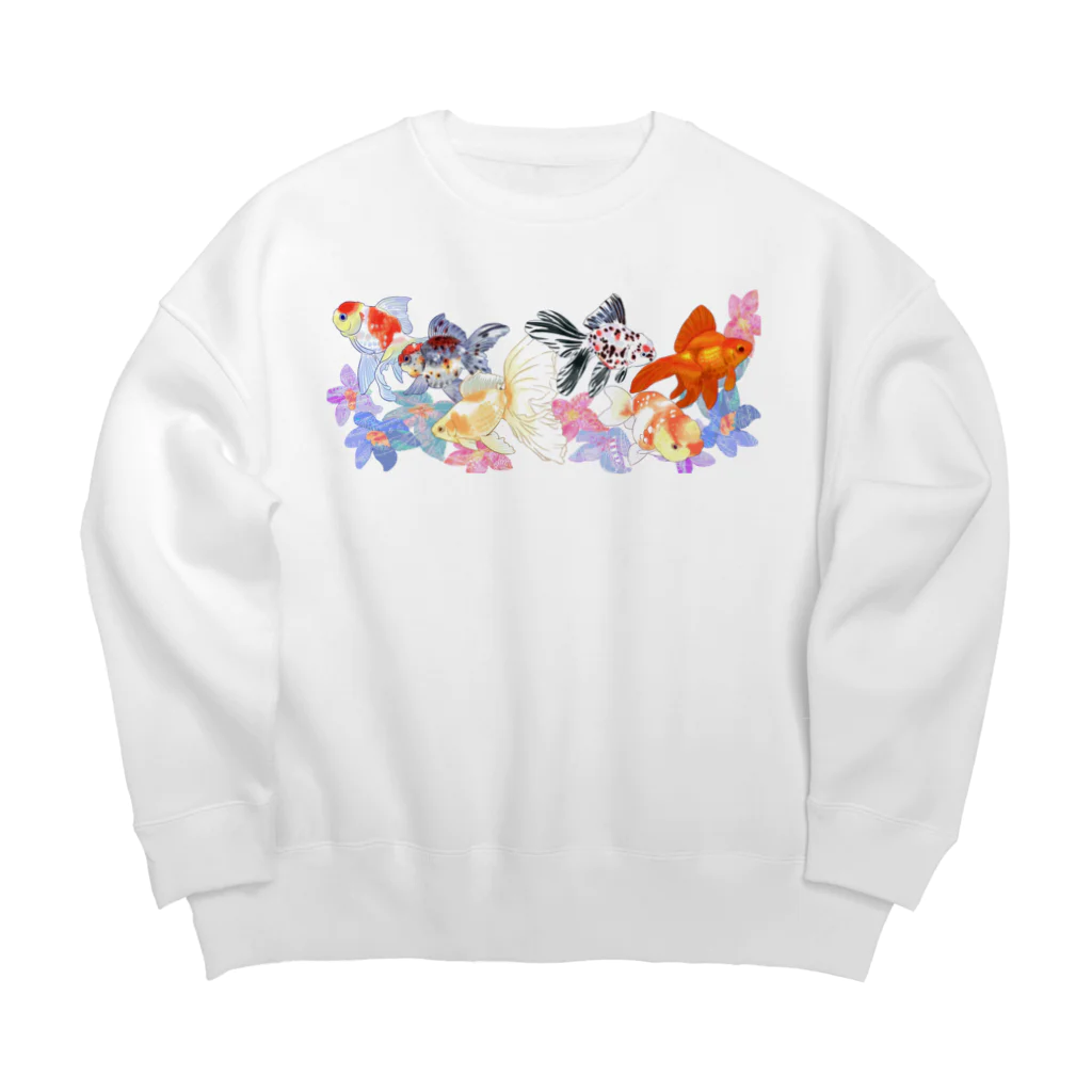 あやるの桜東錦たち Big Crew Neck Sweatshirt