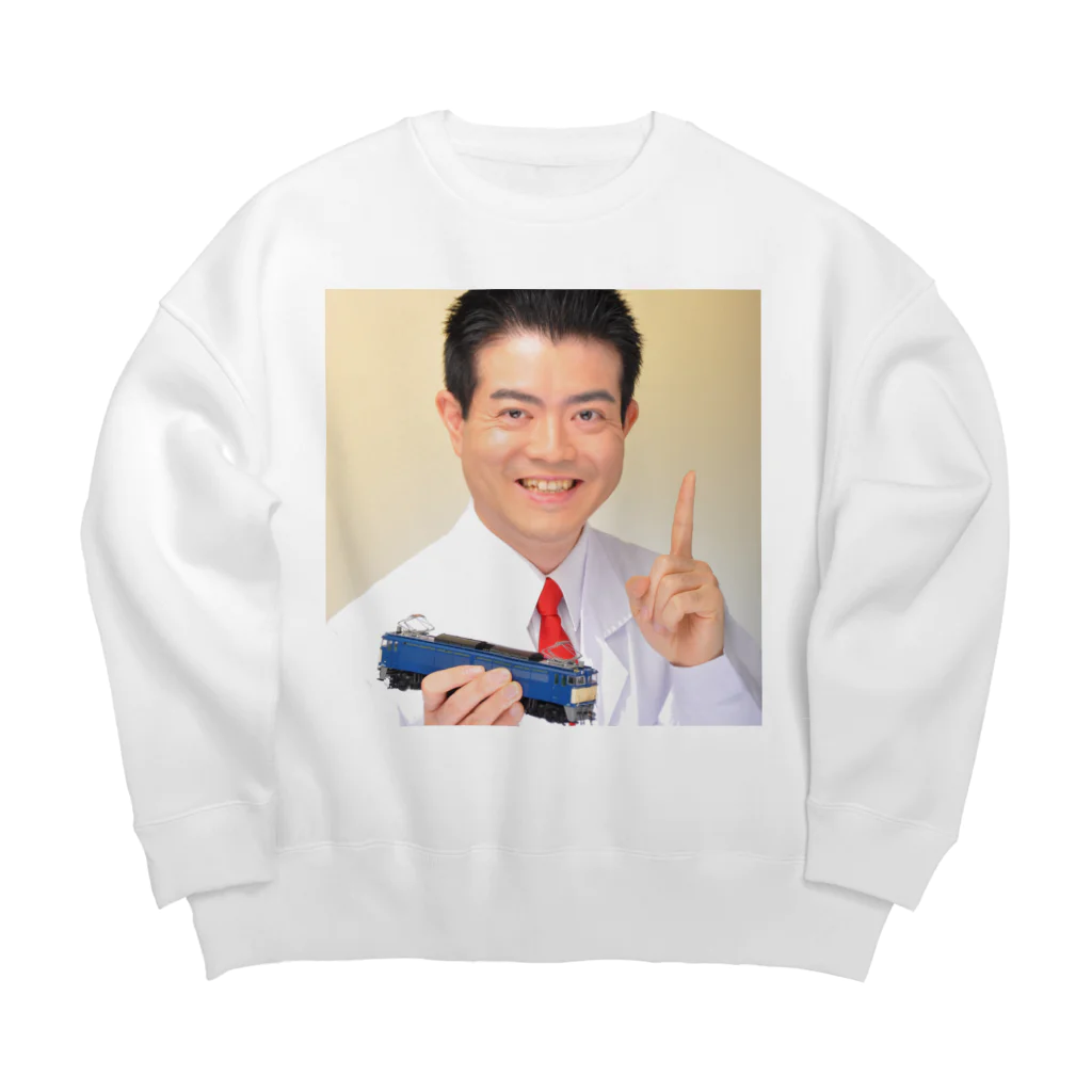 鉄道博士 / Dr.Railwayの鉄道博士 / Dr.Railway Big Crew Neck Sweatshirt