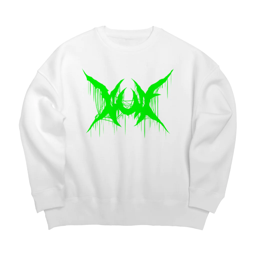 HachijuhachiのDECAY GREEN Big Crew Neck Sweatshirt