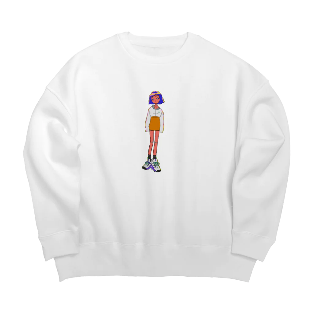 フィーチャーウサギのフィーチャーウサギ Big Crew Neck Sweatshirt