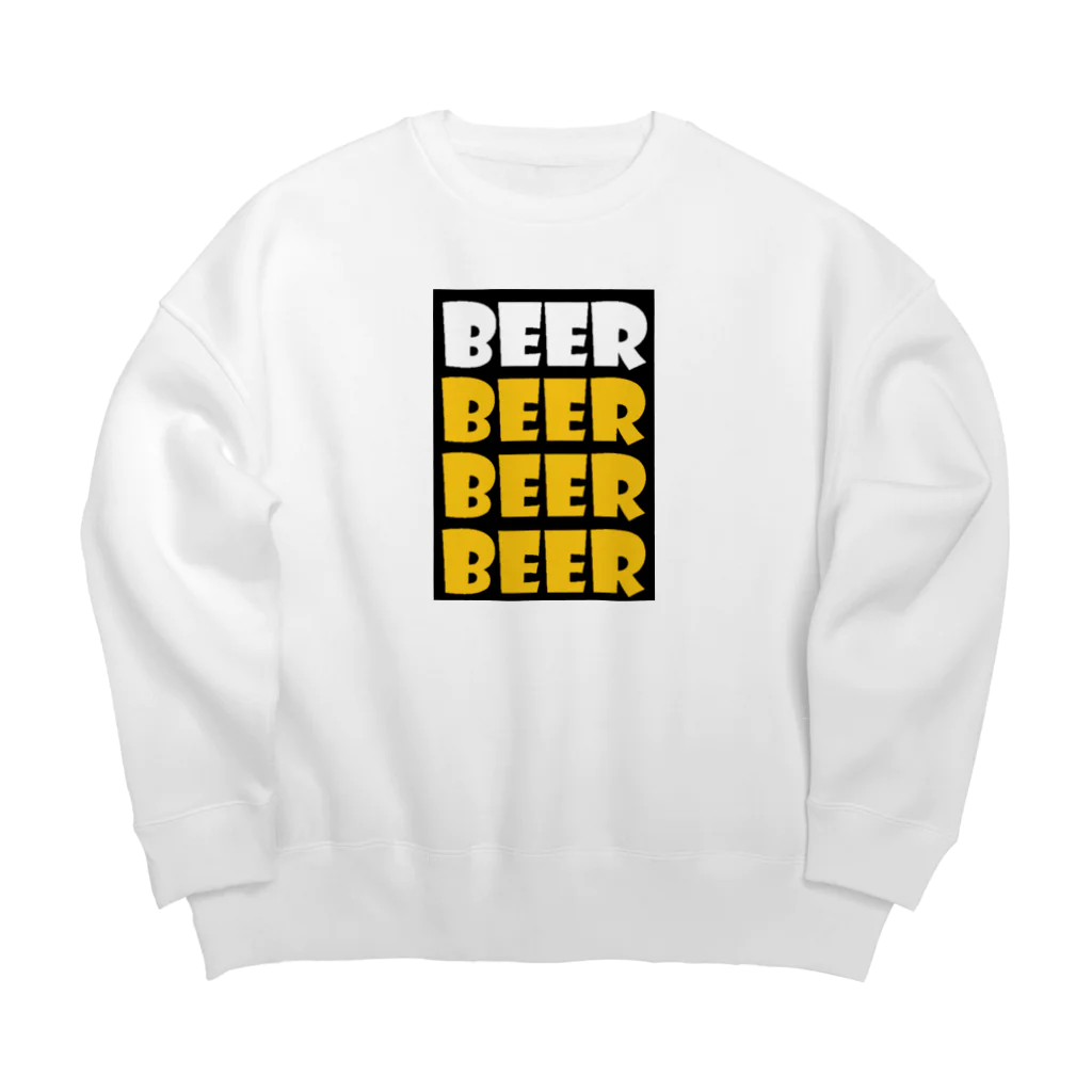 tamaccoのＢＥＥＲ Big Crew Neck Sweatshirt