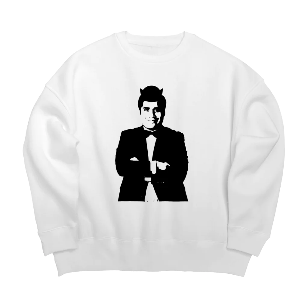 ミロクトイ支配人のお店の支配人ミロクヒロシ Big Crew Neck Sweatshirt