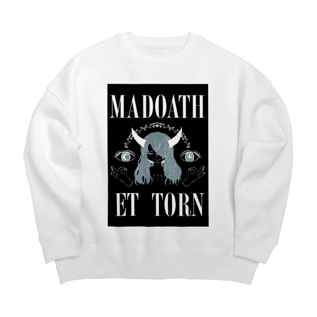 MADOATH ET TORN official GoodsのMADOATH ET TORN official Goods Big Crew Neck Sweatshirt