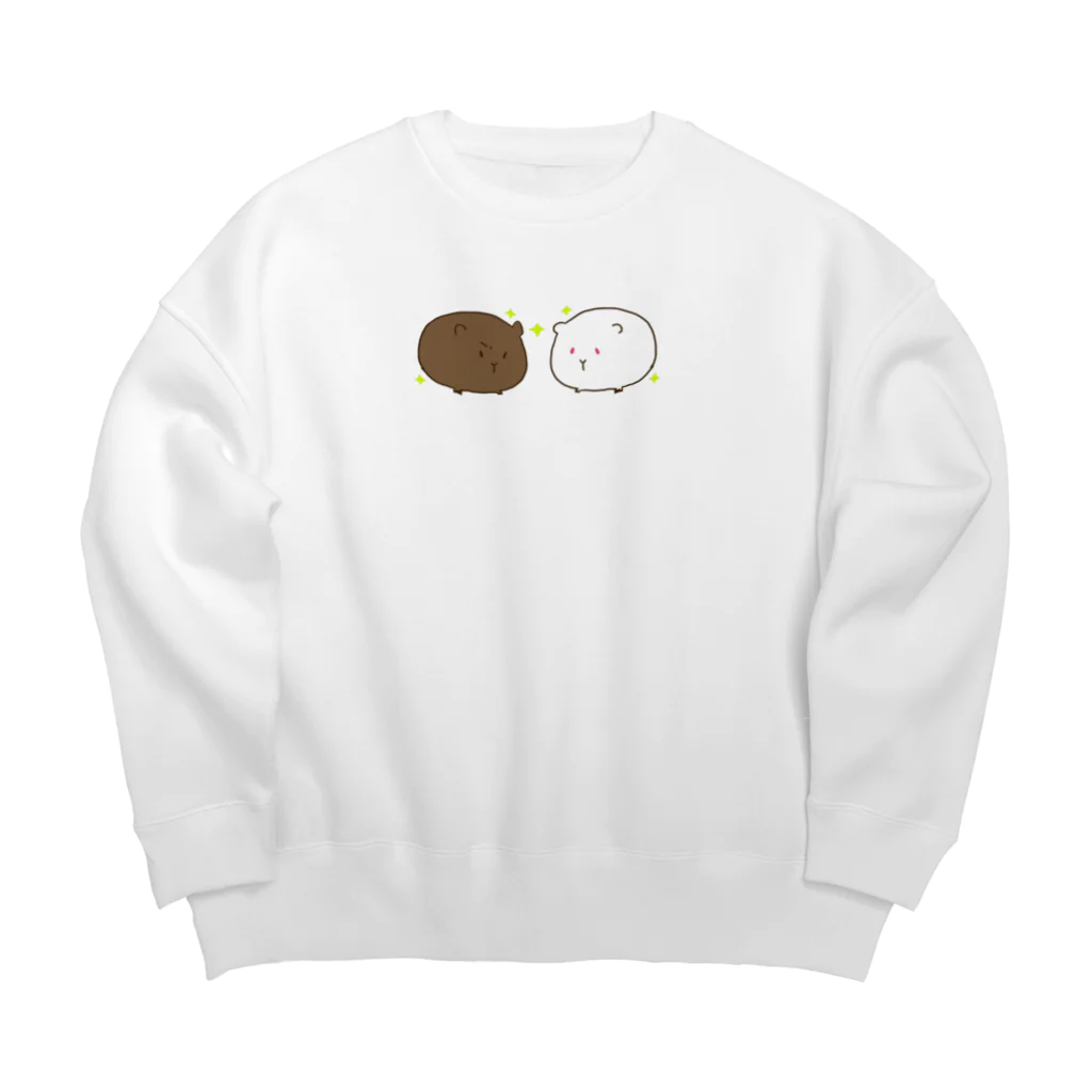 kinako-mochi.のカフェオーレ Big Crew Neck Sweatshirt