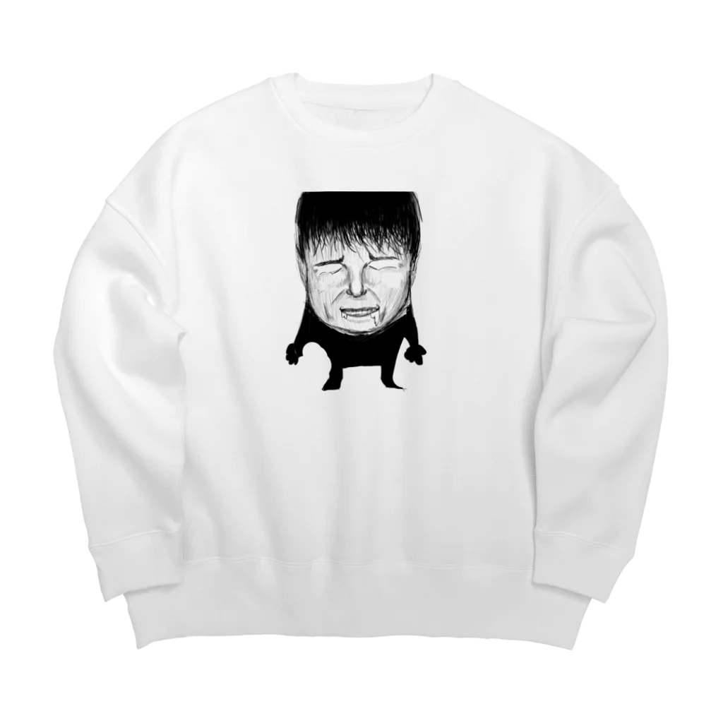 °ʚきょーあいɞ°固ツイ要チェック！！の面白いかはわからん Big Crew Neck Sweatshirt